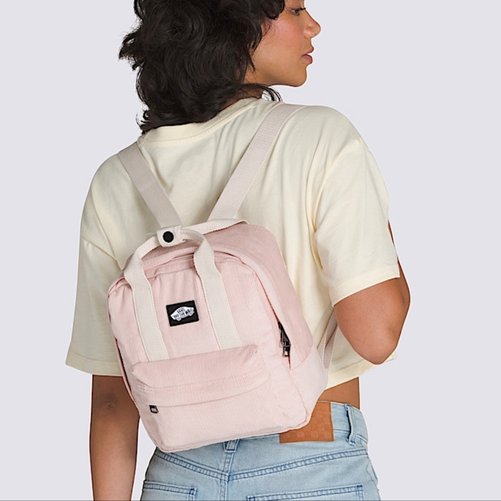 NEW Vans Low Key Mini Backpack (Sepia Rose Pink) - Picture 10 of 14